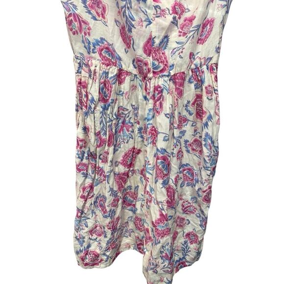Isabel Marant Étoile Floral Boho Mini Dress Cotton Silk size FR 38 / US 6 - Picture 4 of 13